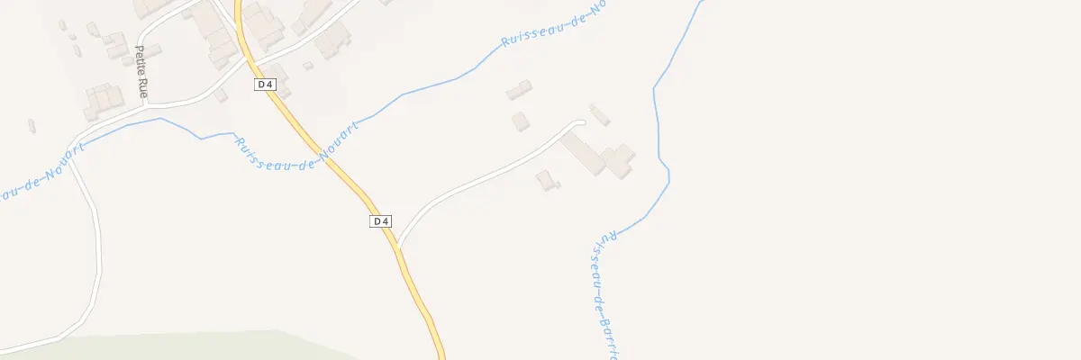 Plan du 74 Les Paquis à Nouart