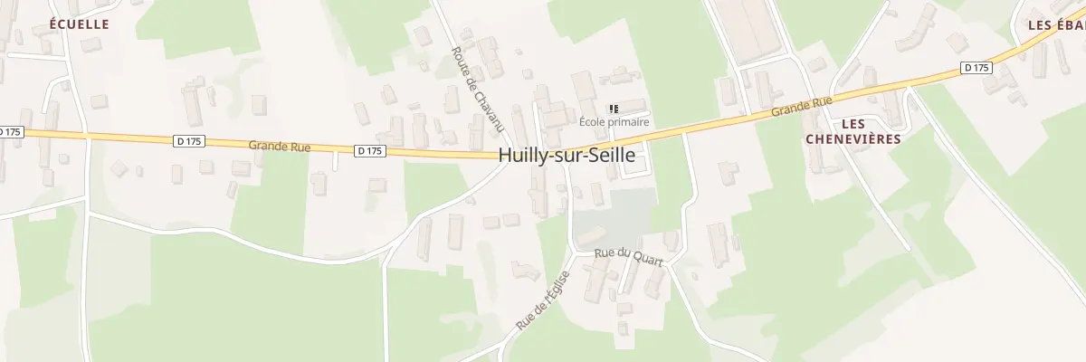 Plan du 10 Rue de l’Eglise à Huilly-sur-Seille