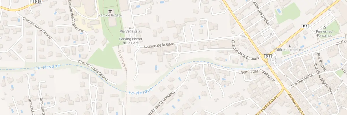 Plan du 278 Che de la Giraude à Pernes-les-Fontaines