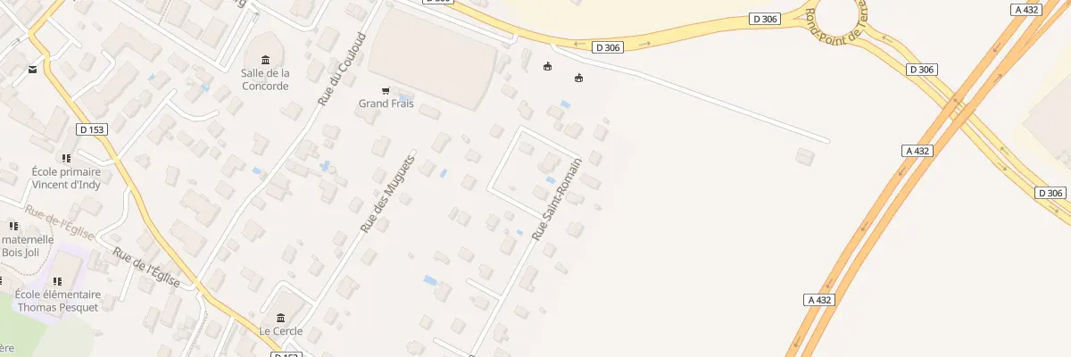 Plan du 28 Rue Saint Romain à Saint-Laurent-de-Mure
