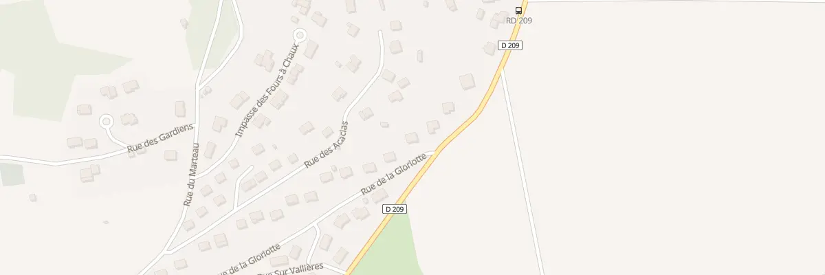 Plan du 29 Rue de la Gloriotte à Euffigneix