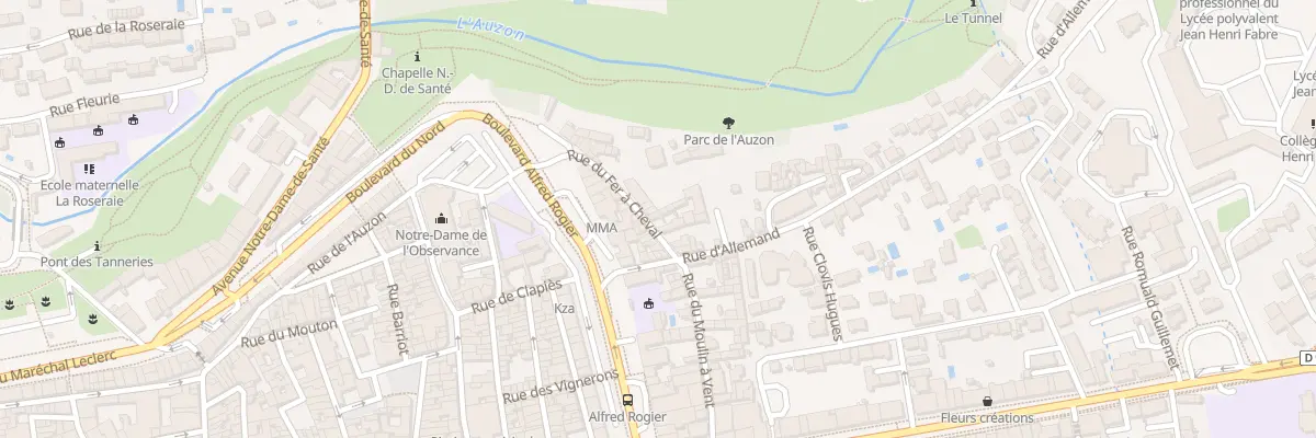 Plan du 141 Rue du Fer à Cheval à Carpentras