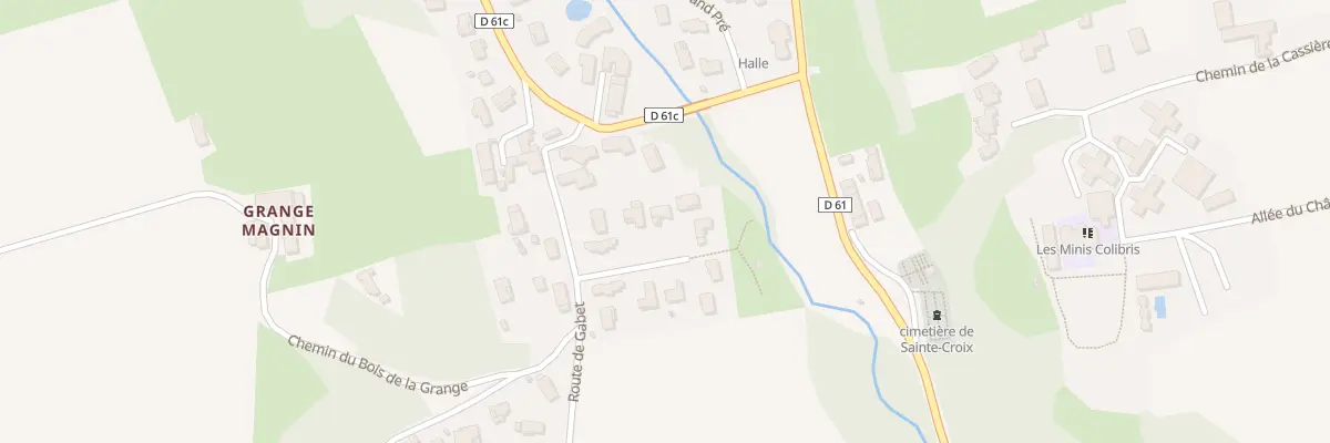 Plan du 81 Imp des Berges à Sainte-Croix