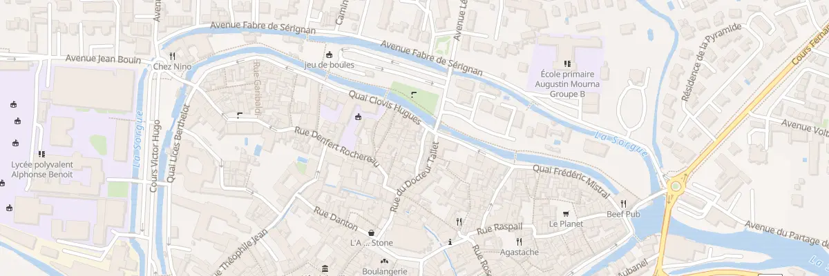 Plan du 7 Rue du Quatre Septembre à L’Isle-sur-la-Sorgue
