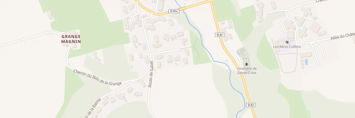Plan du 72 Imp des Berges à Sainte-Croix