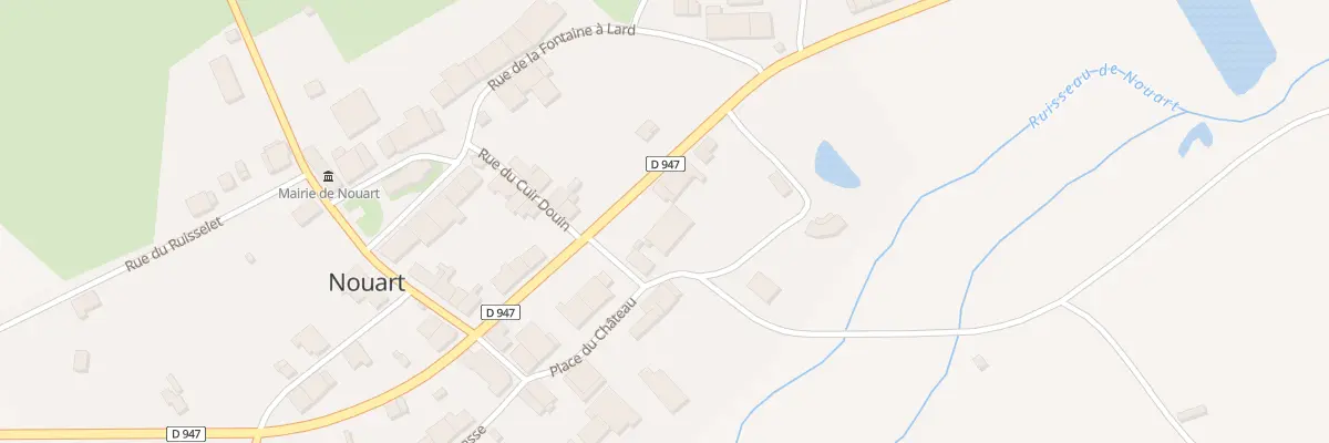 Plan du 34 Rue Chanzy à Nouart
