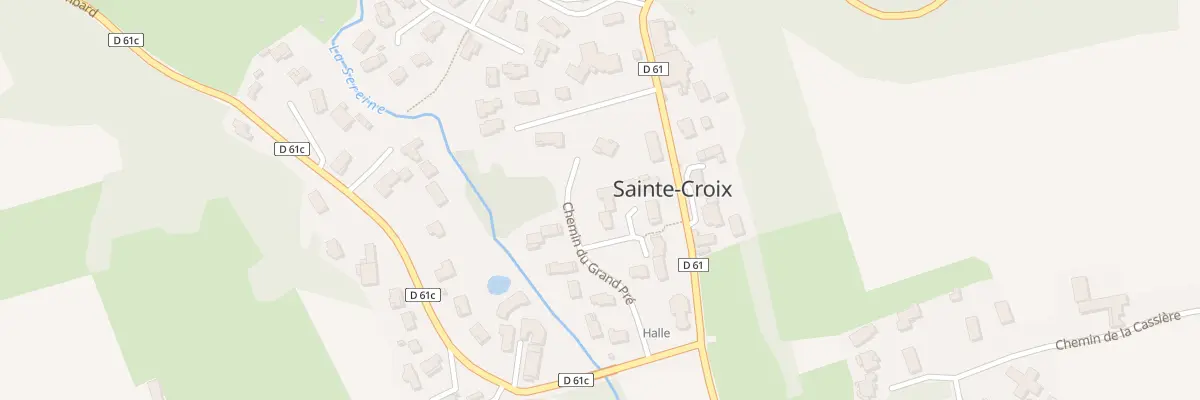 Plan du 63 Che du Passage à Sainte-Croix