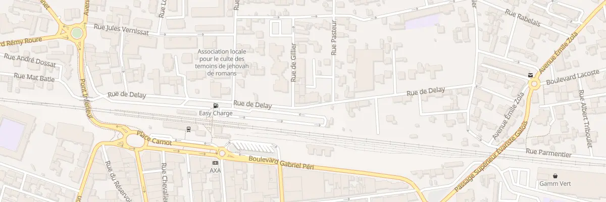 Plan du 18B Rue de Delay à Romans-sur-Isère