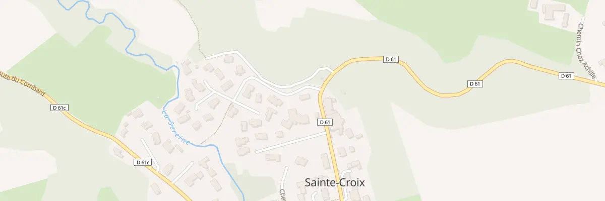 Plan du 41 Che de l’Etang à Sainte-Croix