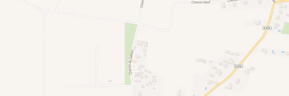 Plan du 5444 Che du Sablon à Niévroz