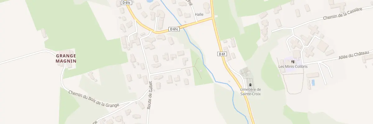 Plan du 5 Lot Les Pres de Gabet à Sainte-Croix