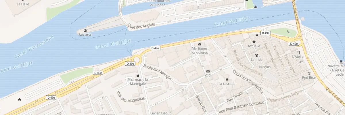 Plan du 9001 Le San Marco Q Alsace Lorr à Martigues
