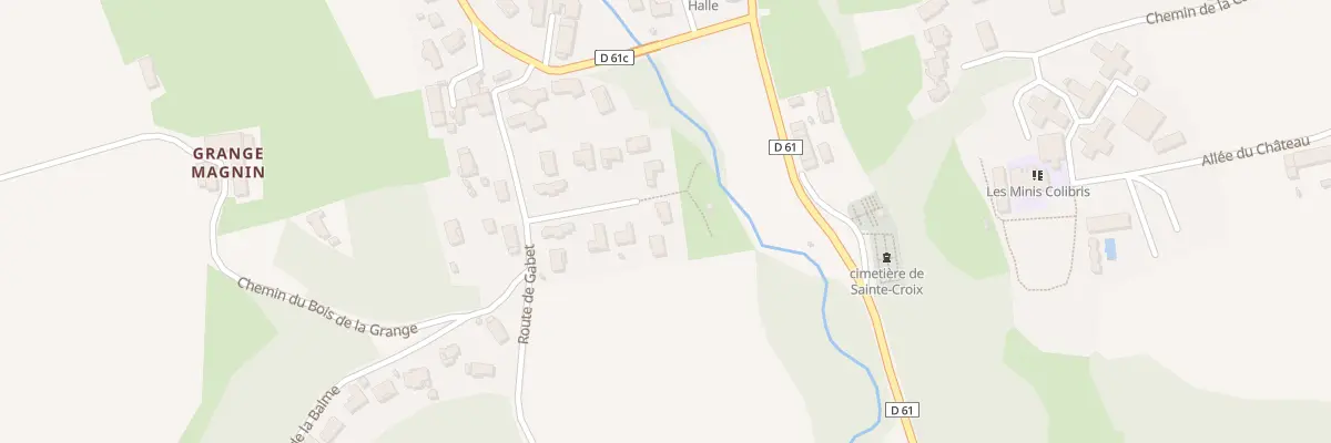 Plan du 84 Imp des Berges à Sainte-Croix