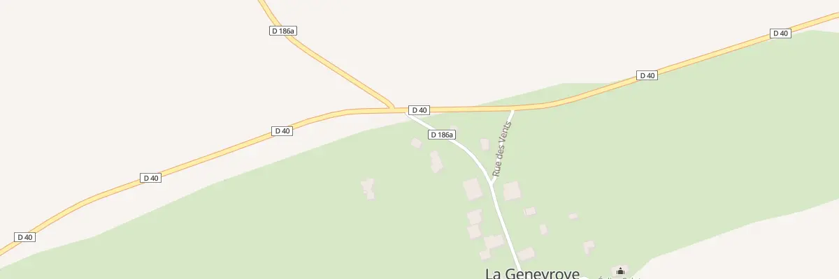Plan du 2 Rue des Potiers à La Genevroye