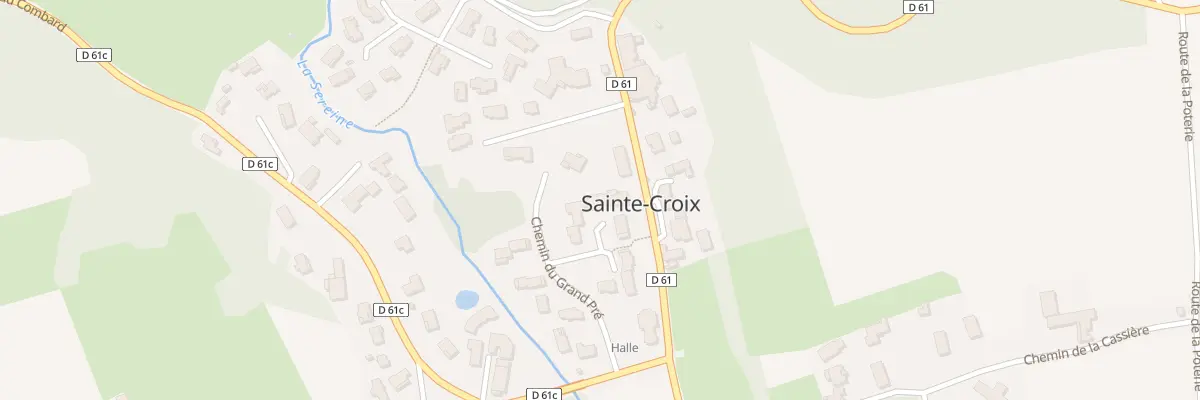 Plan du 67 Che du Passage à Sainte-Croix