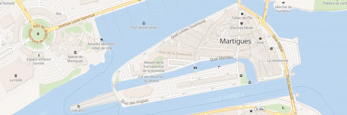 Plan du 9026 Rue de l’Hopital à Martigues