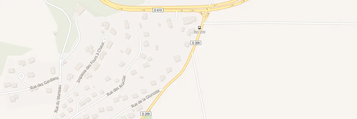 Plan du 35 Rue de la Gloriotte à Euffigneix