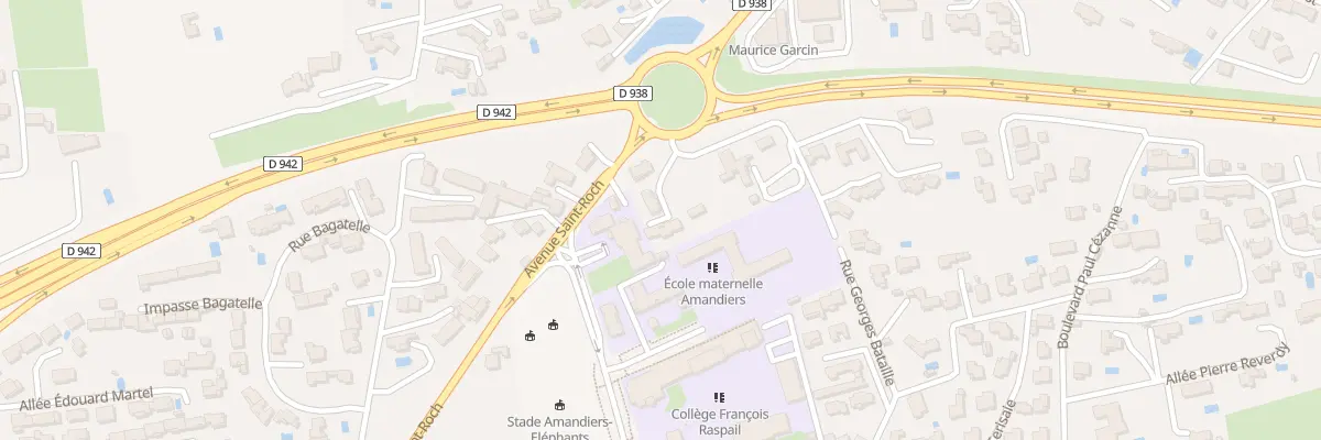 Plan du 868 Av Saint-Roch à Carpentras