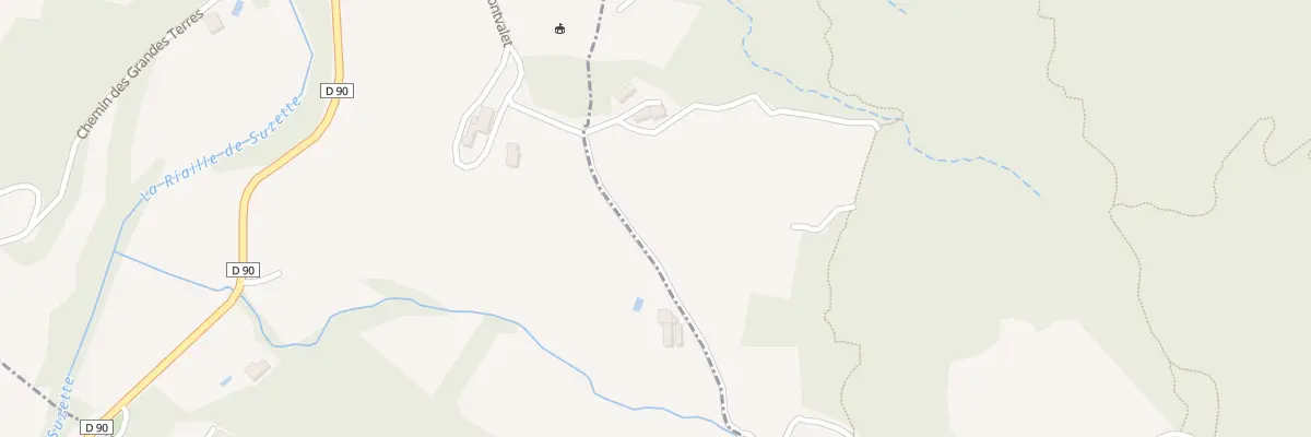Plan du 5060 Font Valet à La Roque-Alric