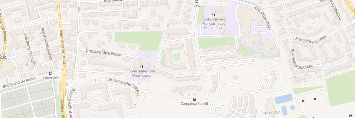 Plan du 252 All du Diamant Noir à Carpentras