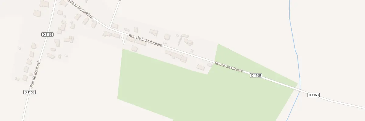 Plan du 23 Rue de la Maladière à Villebichot