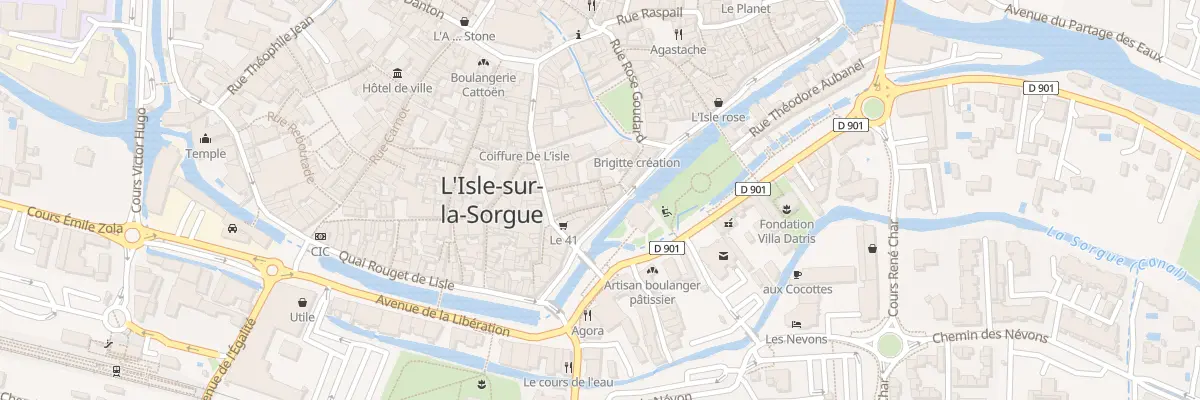 Plan du 9002 Rue Dorée à L’Isle-sur-la-Sorgue