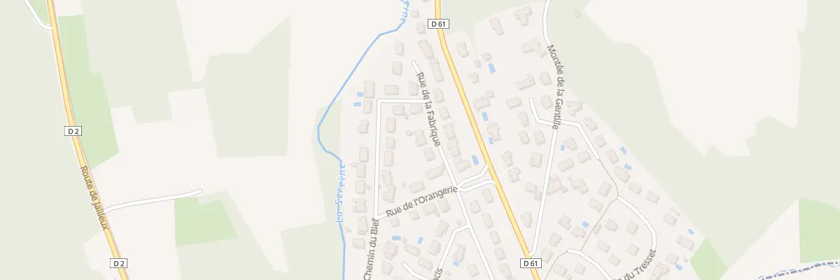 Plan du 88 Rue de la Fabrique à Montluel