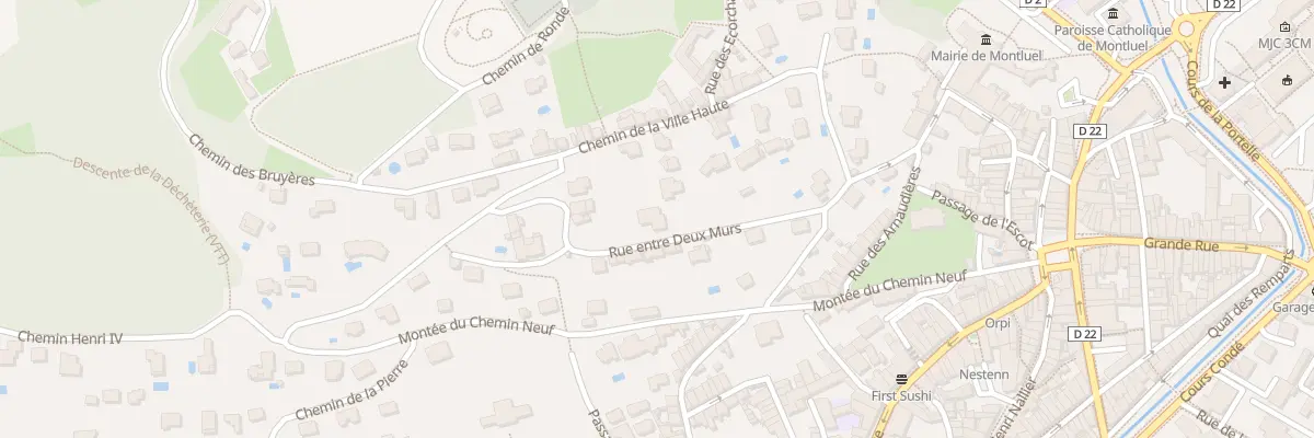 Plan du 12 Pl de la Ville Haute à Montluel