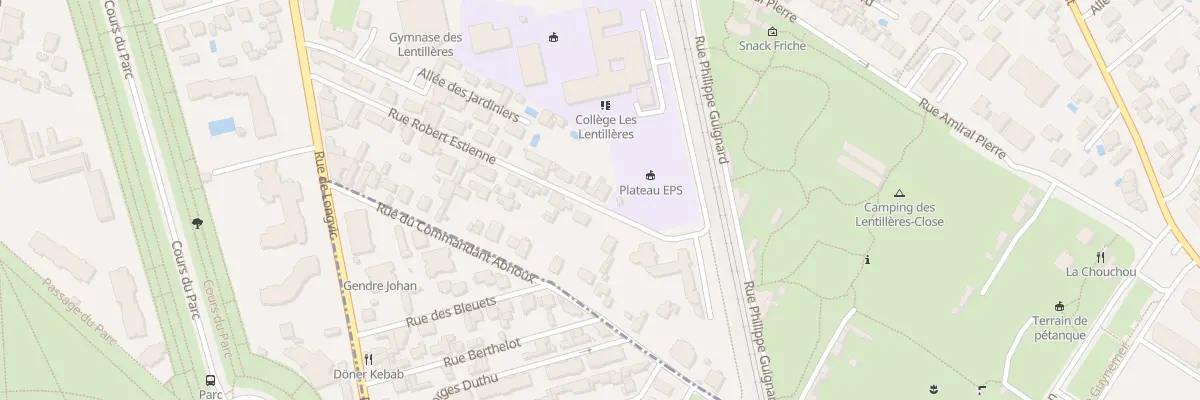 Plan du 17 Rue Robert Estienne à Dijon