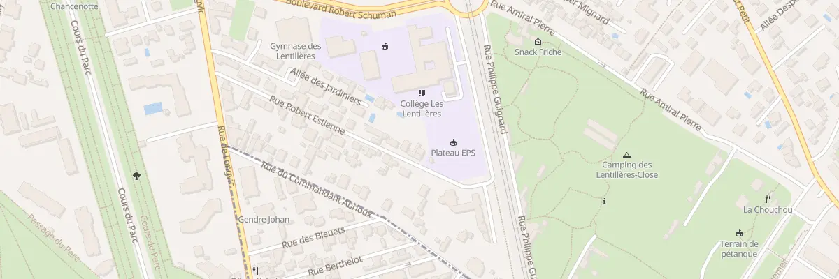 Plan du 15 Rue Robert Estienne à Dijon