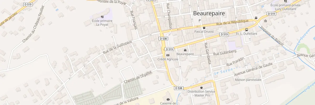 Plan du 12 Pl Yves Pagneux à Beaurepaire