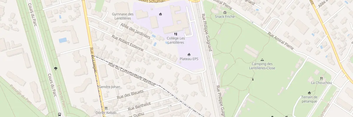 Plan du 19 Rue Robert Estienne à Dijon