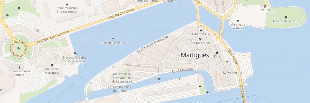 Plan du 9 Rue Victor Hugo à Martigues