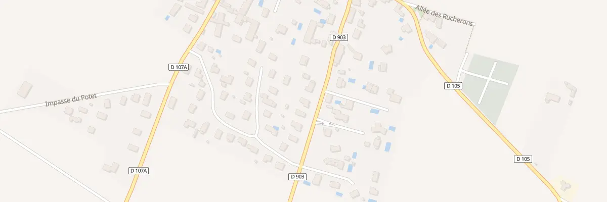 Plan du 16 Rte de Dijon à Savigny-le-Sec