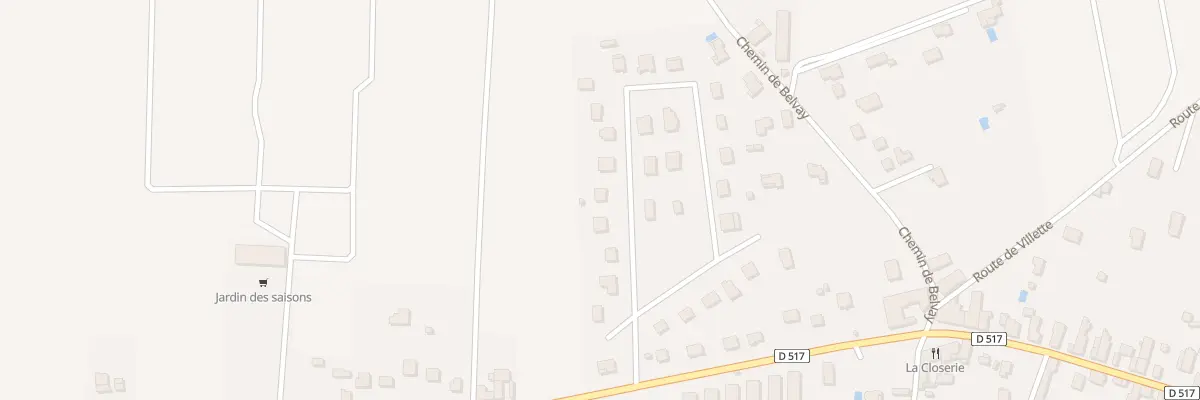 Plan du 11 Rue des Charpennes à Pusignan