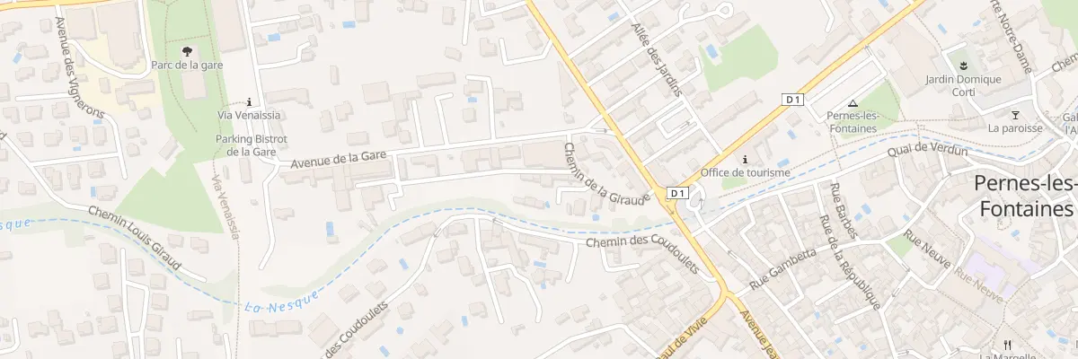 Plan du 112 Che de la Giraude à Pernes-les-Fontaines