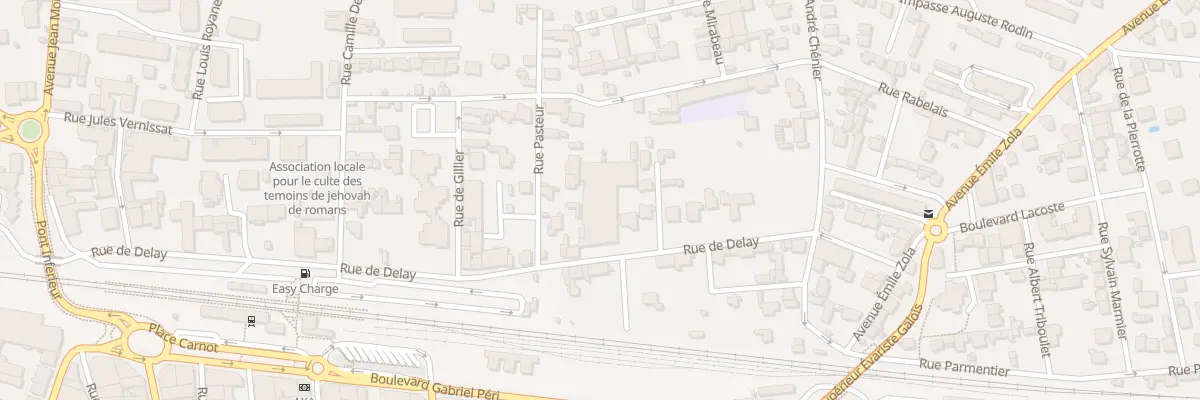 Plan du 12B Rue de Delay à Romans-sur-Isère