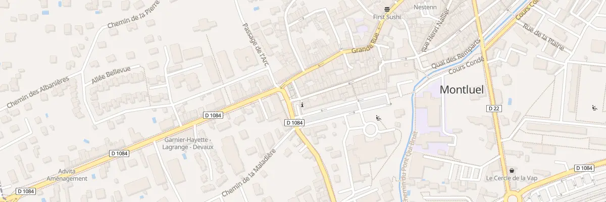Plan du 503 Rue Neuve à Montluel