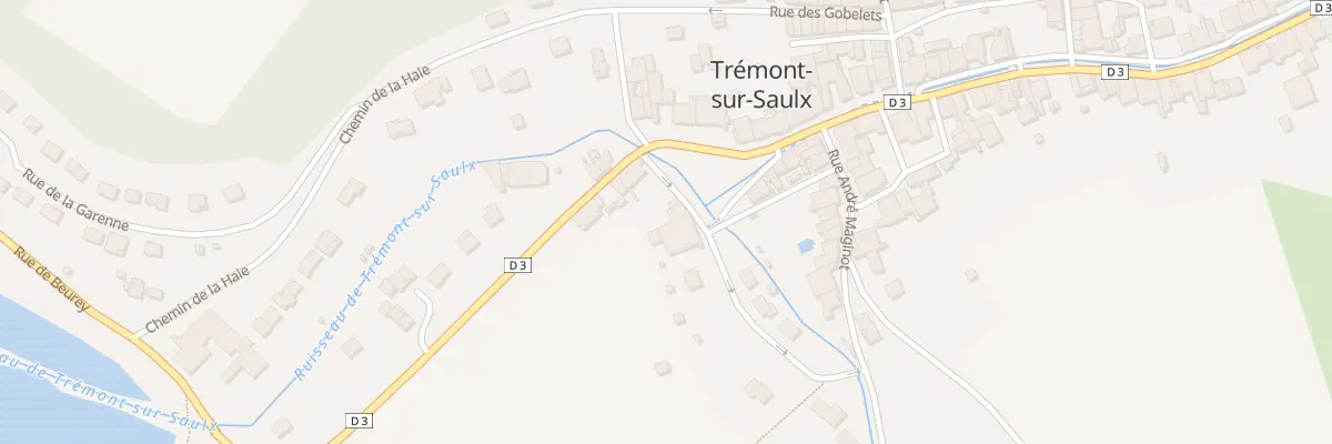 Plan du 6 Rue de Lozerot à Trémont-sur-Saulx