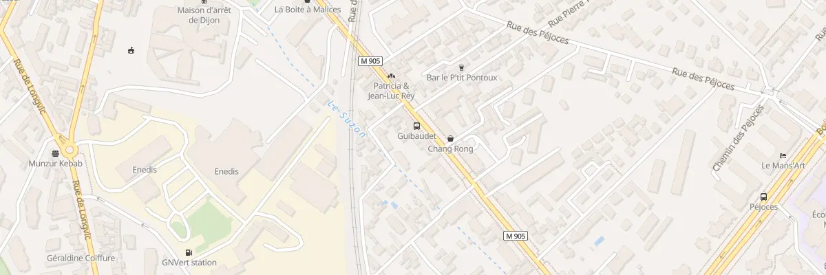 Plan du 120 Rue d’Auxonne à Dijon