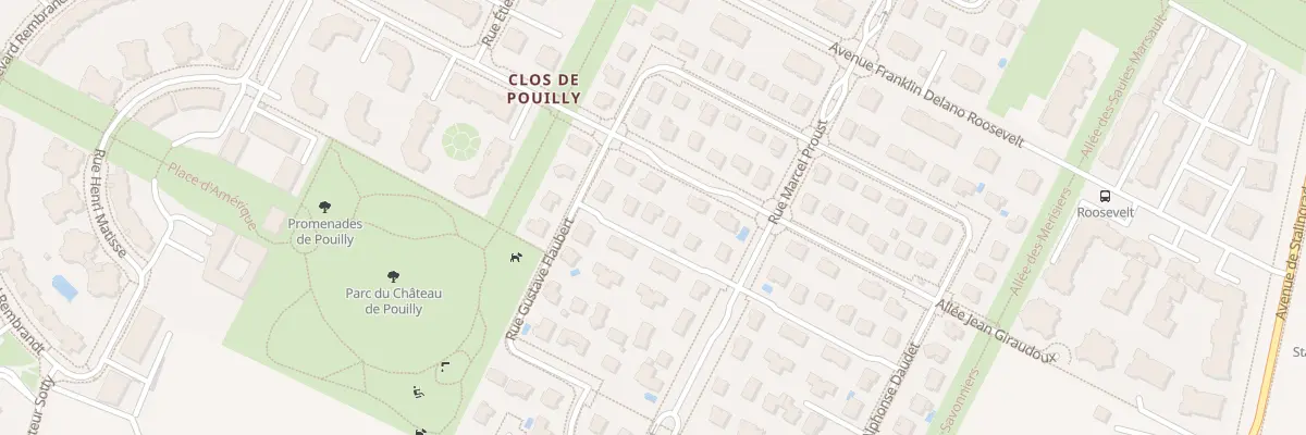 Plan du 22 Bd Montaigne à Dijon