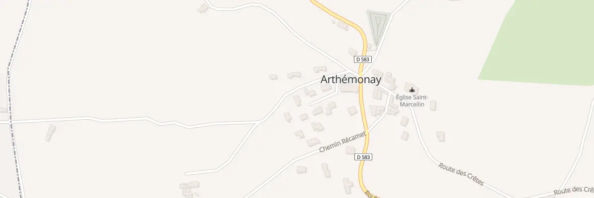 Plan du 80 Imp le Fallot à Arthémonay