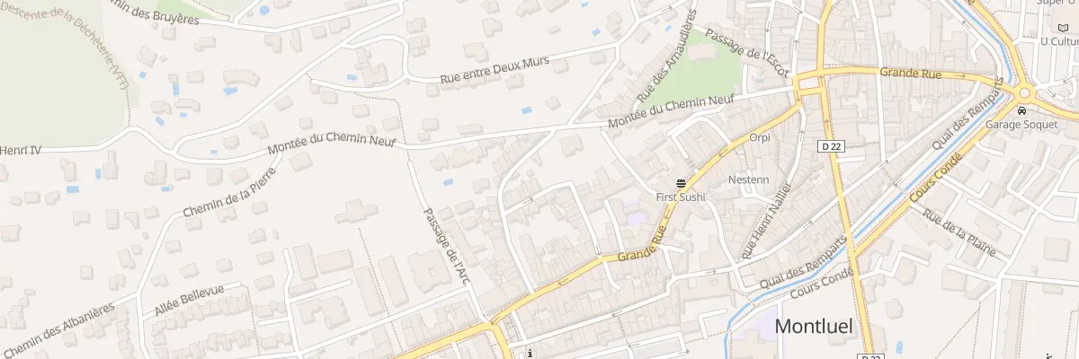 Plan du 26 Rue de l’Horloge à Montluel