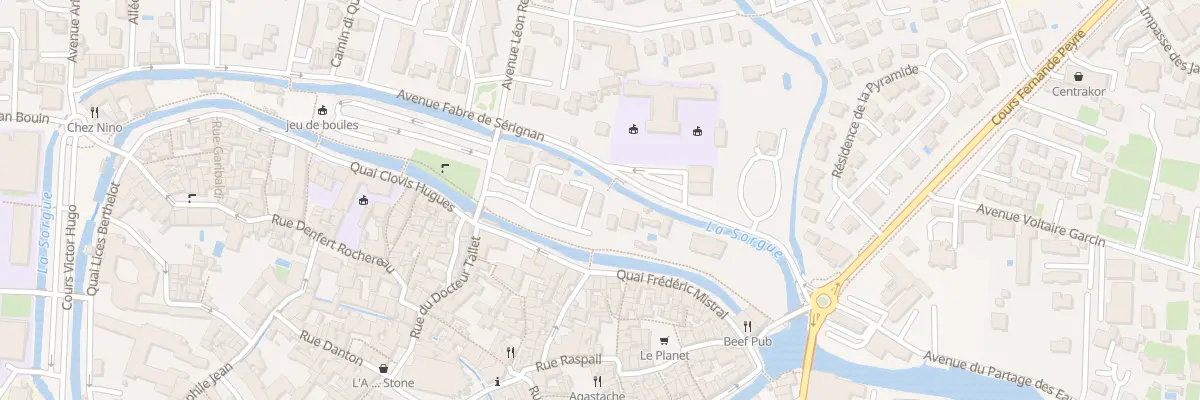 Plan du 490 Av Fabre de Sérignan à L’Isle-sur-la-Sorgue