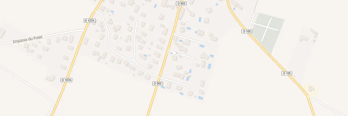 Plan du 23 Rte de Dijon à Savigny-le-Sec