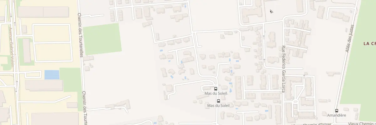 Plan du 2545 Vieux Che d’Istres à Salon-de-Provence
