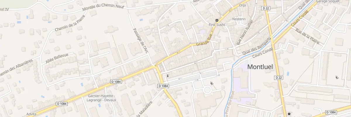 Plan du 441 Gr Grande Rue à Montluel