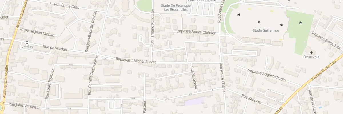 Plan du 20 Bd Michel Servet à Romans-sur-Isère