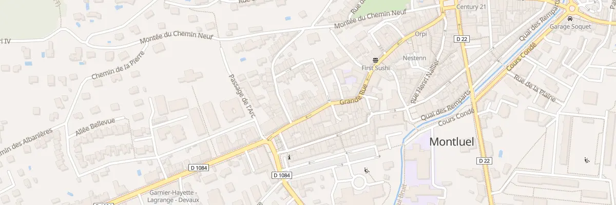 Plan du 416 Gr Grande Rue à Montluel