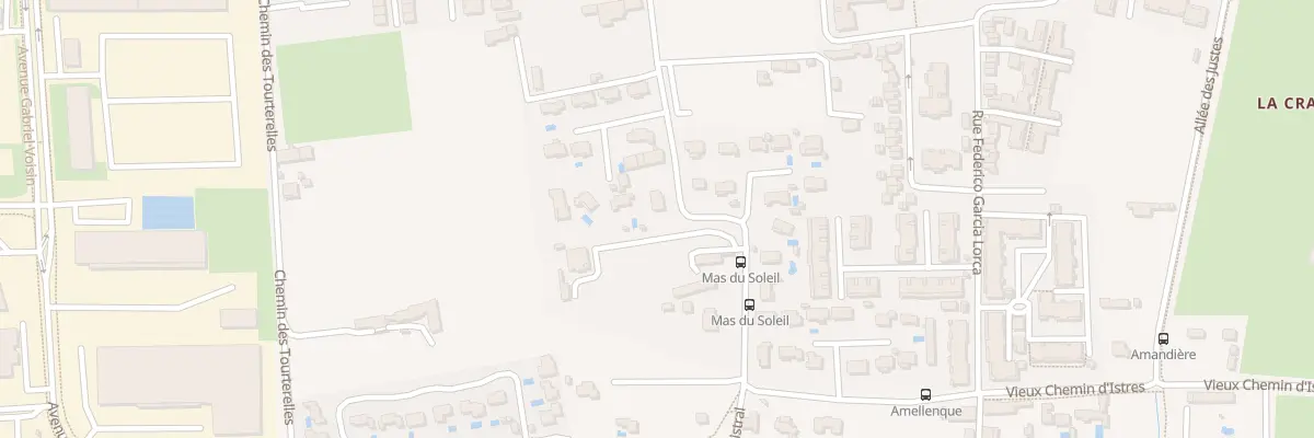 Plan du 2555 Vieux Che d’Istres à Salon-de-Provence